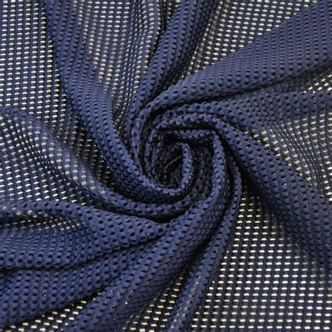 navy blue metallic stretch fabric|Power Stretch Mesh Fabric .